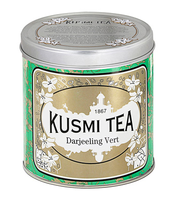 Thé au Darjeeling vert de Kusmi Tea