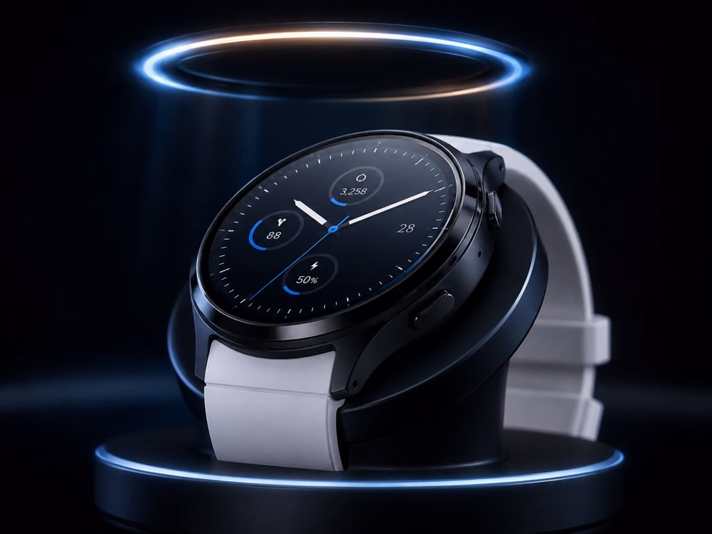 montre connectee recharge sans fil