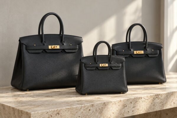 hermes birkin trio noir